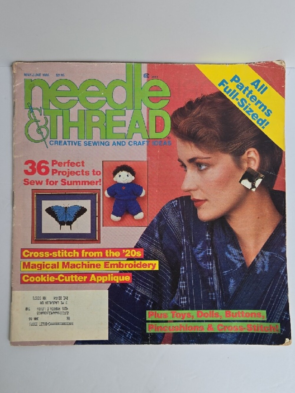 Needle & Thread Magazine May June 1985 Complete Patterns - Picture 9 of 15